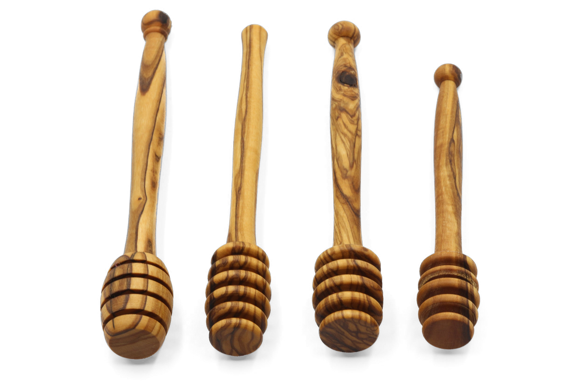 Bastoncino per miele in legno d'ulivo – foto 7