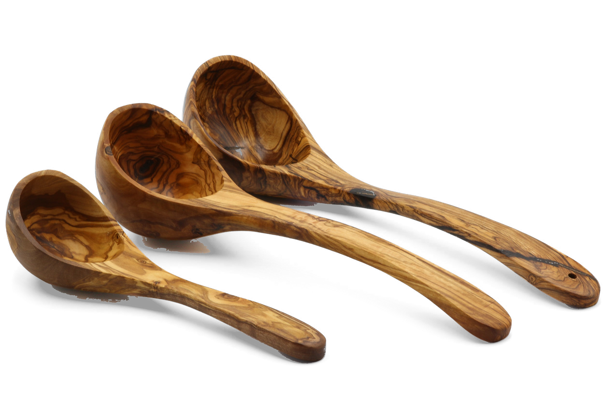Mestolo in legno d'ulivo – foto 5