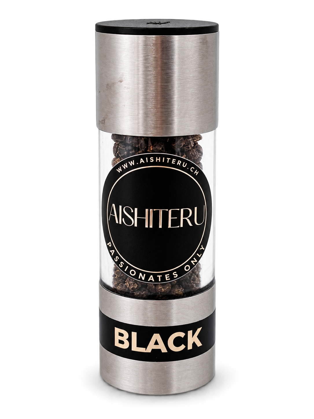 Mini Grinder Black Imperial 15 g – pepe nero AISHITERU