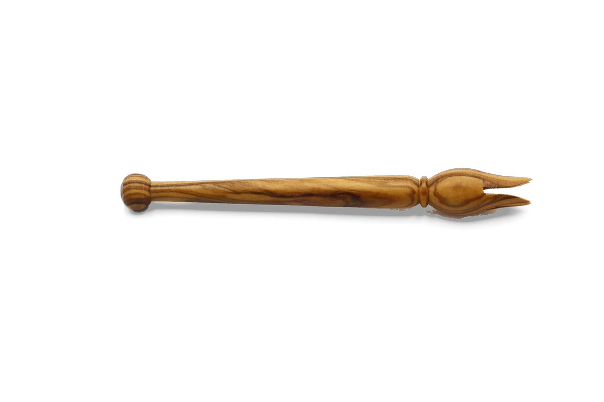 Forchettina per olive in legno d'ulivo – foto 7