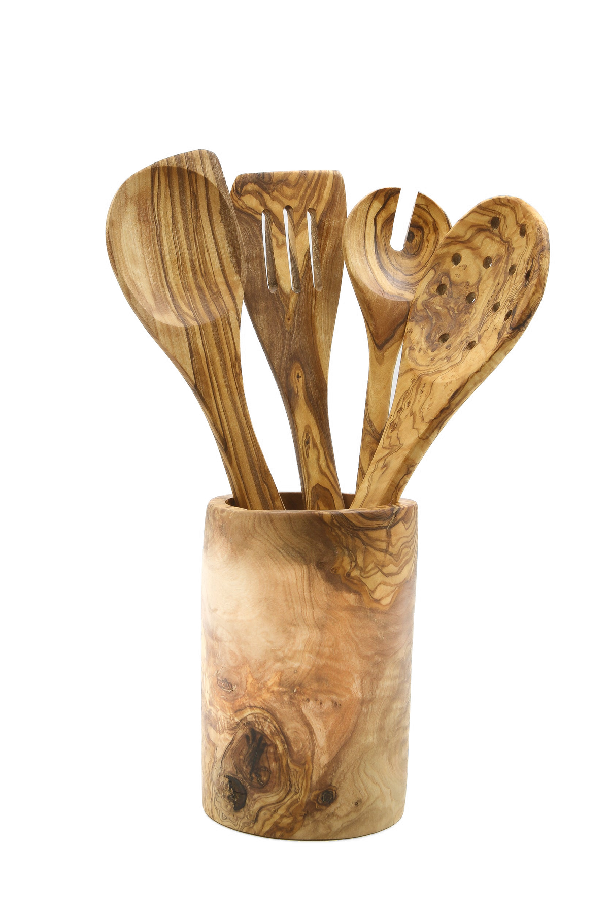 Set di utensili da cucina in legno d'ulivo – foto 7
