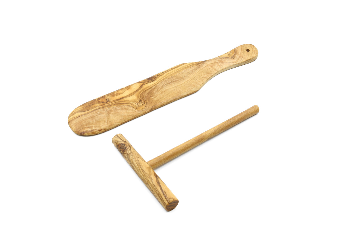 Set per crêpes in legno d'ulivo – Basic – foto 6