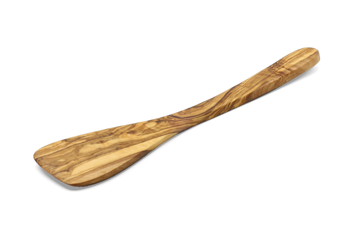 Spatola in legno d'ulivo