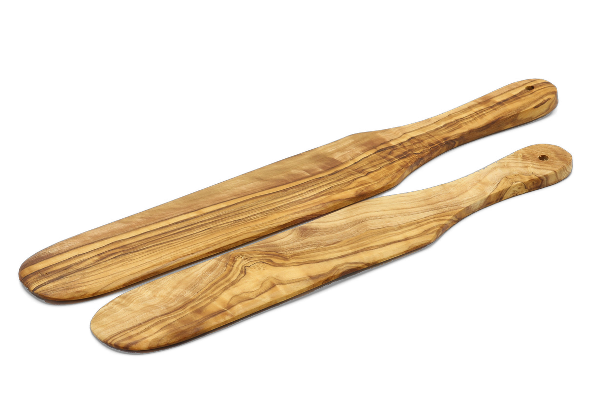 Spatola per crêpes in legno d'ulivo – foto 4