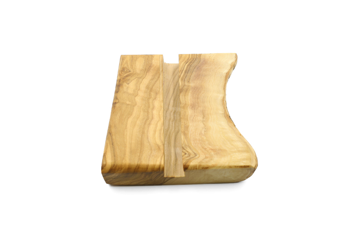 Supporto per telefono in legno d'ulivo – foto 3
